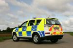 Mitsubishi Outlander UK Police Car 2008 года